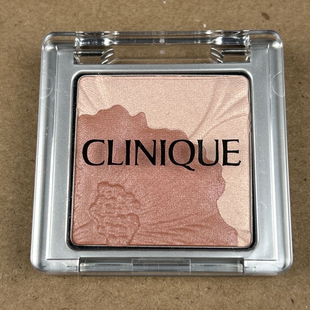 Clinique Fresh Bloom Allover Colour 01 Peony .06oz. Travel Size Pink Women's